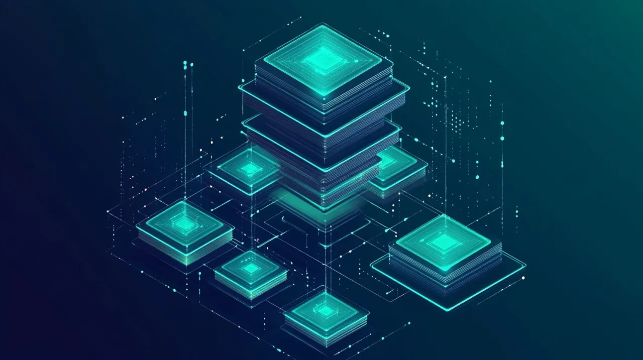 DSGVO-konforme KI-Architektur mit fünf Schichten: Inference, API Gateway, Frontend, Automatisierung und Integration